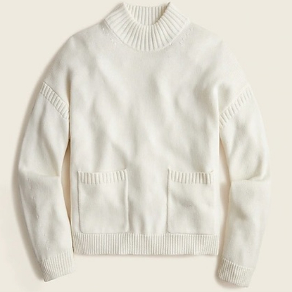 J. Crew Women's Cream Sweater